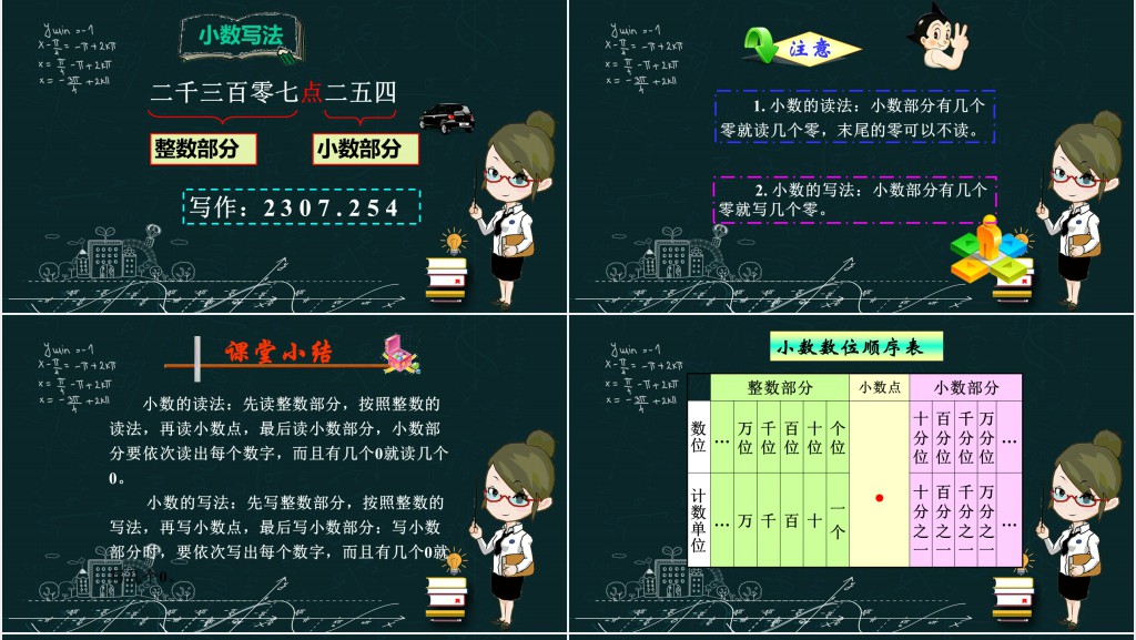 小数的意义和读写法教学教案PPT课件 小数的意义和读写法教学教案PPT课件