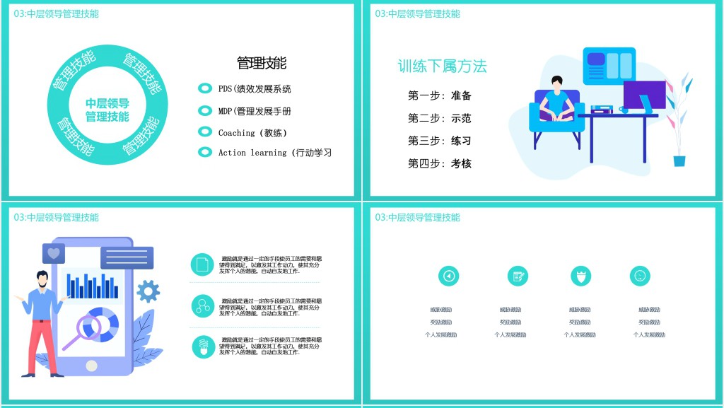 企业中层干部领导力培训PPT模板 企业中层干部领导力培训PPT模板