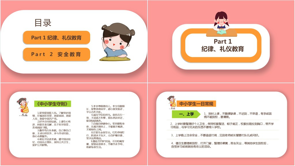 开学安全文明礼仪第一课教育PPT课件 开学安全文明礼仪第一课教育PPT课件