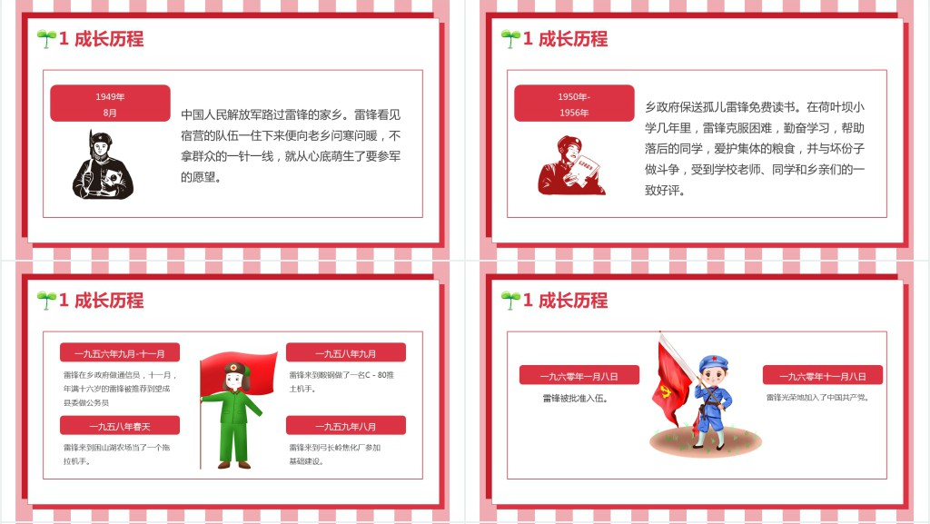 中小学生雷锋纪念日主题班会课PPT课件 中小学生雷锋纪念日主题班会课PPT课件