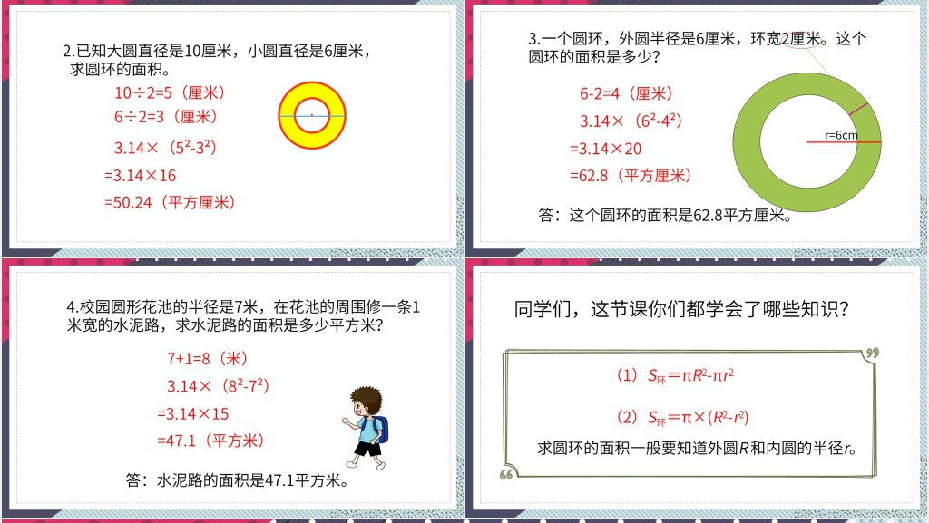小学数学圆的面积ppt课件 小学数学圆的面积ppt课件
