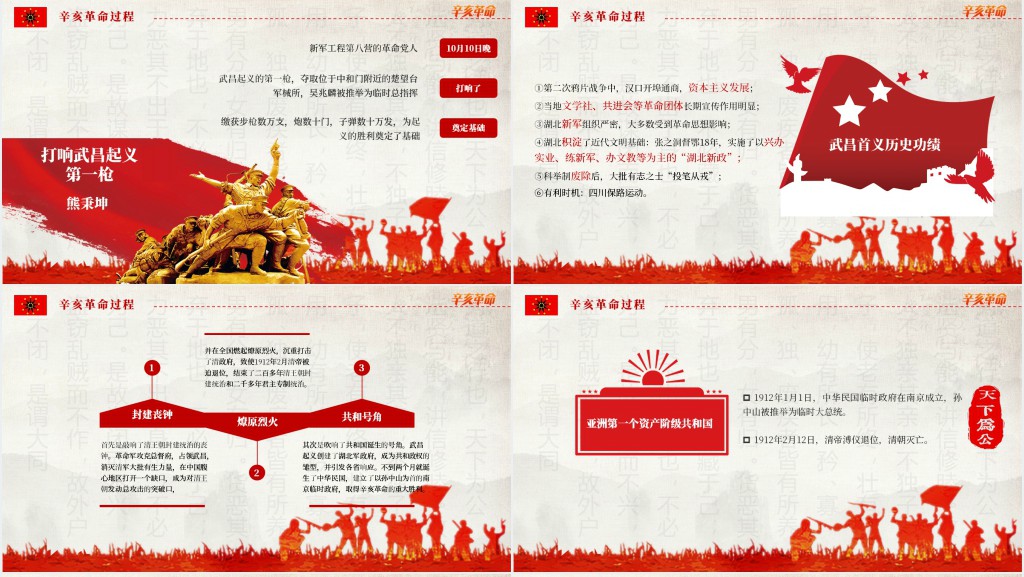 中国辛亥革命纪念日PPT课件 中国辛亥革命纪念日PPT课件