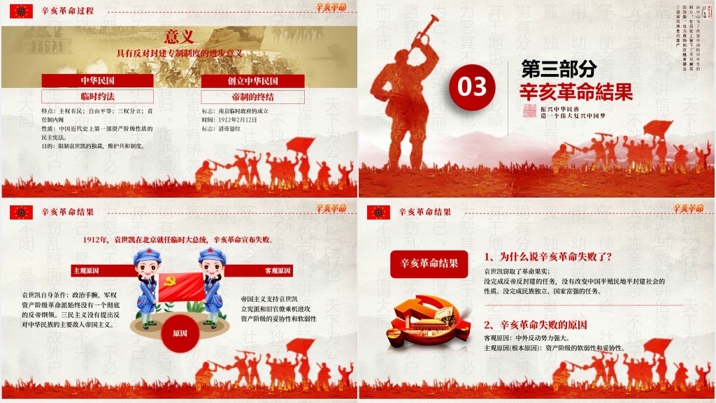 中国辛亥革命纪念日PPT课件 中国辛亥革命纪念日PPT课件