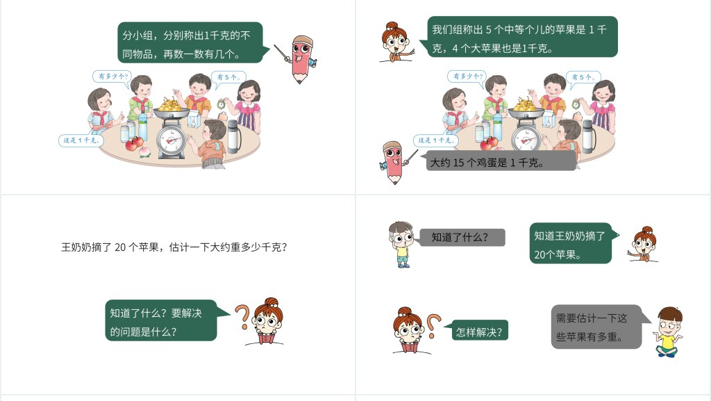 人教版二年级下册克和千克认识教育ppt课件 人教版二年级下册克和千克认识教育ppt课件