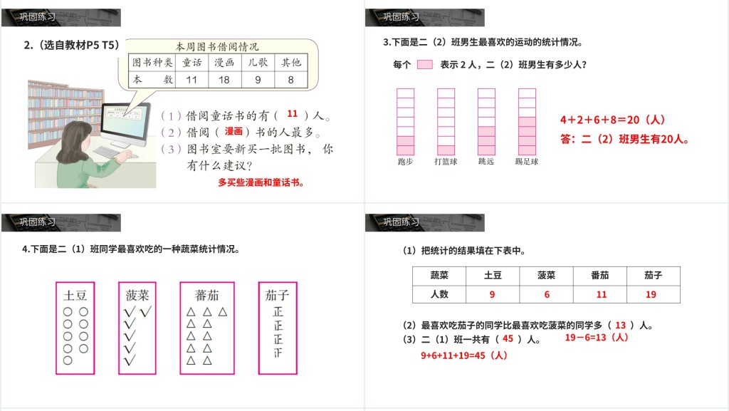 人教版数据收集整理图文PPT课件 人教版数据收集整理图文PPT课件