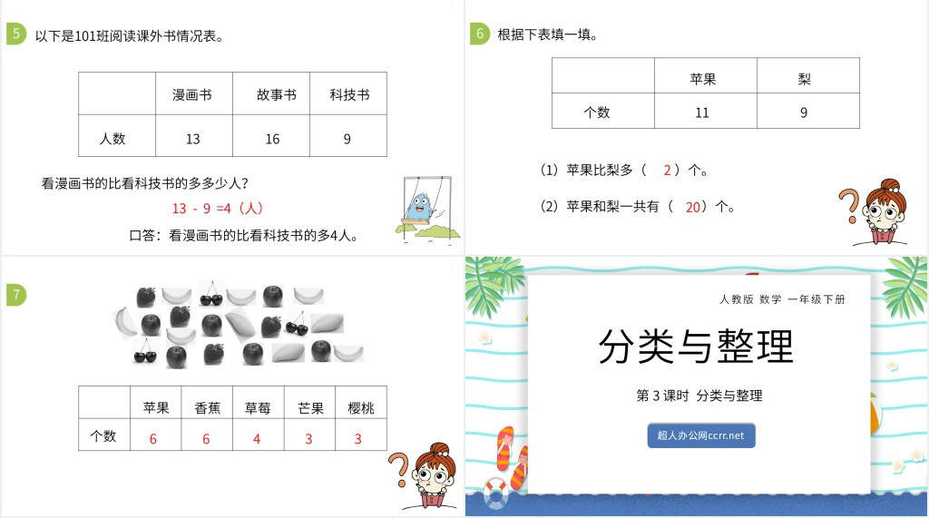 分类与整理第3课时PPT 分类与整理第3课时PPT