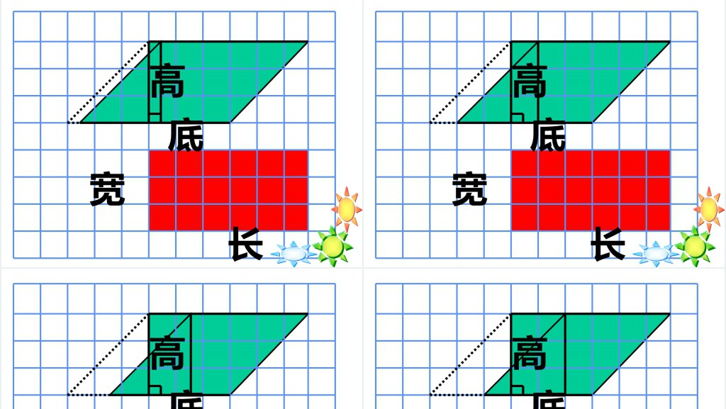 多边形的面积平行四边形的面积PPT课件 多边形的面积平行四边形的面积PPT课件