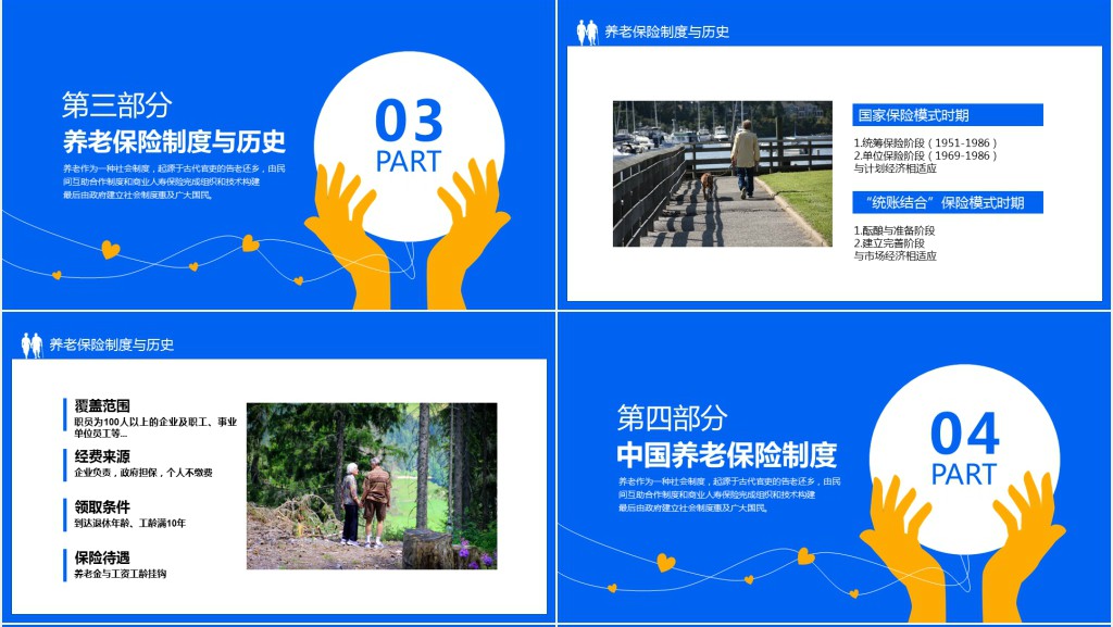 养老保险基本知识讲座PPT模板 养老保险基本知识讲座PPT模板