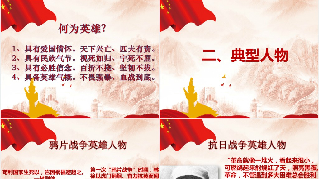 崇尚英雄精忠报国PPT课件 崇尚英雄精忠报国PPT课件