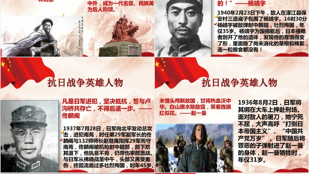 崇尚英雄精忠报国PPT课件 崇尚英雄精忠报国PPT课件