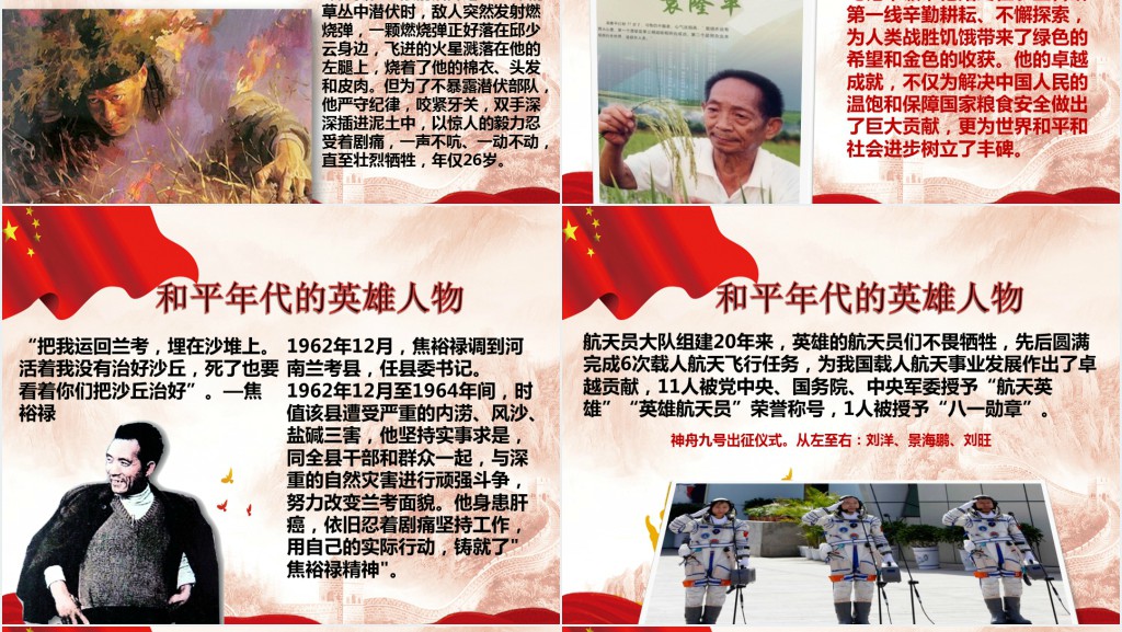 崇尚英雄精忠报国PPT课件 崇尚英雄精忠报国PPT课件