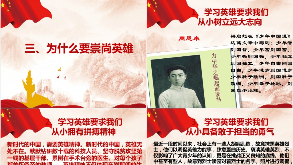 崇尚英雄精忠报国PPT课件 崇尚英雄精忠报国PPT课件