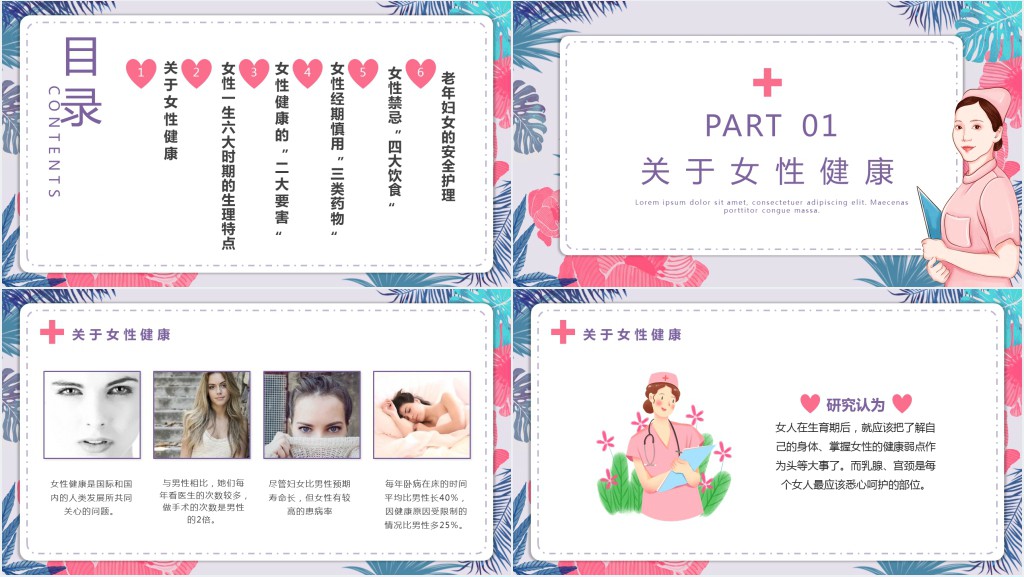 女性健康知识科普讲座PPT课件 女性健康知识科普讲座PPT课件
