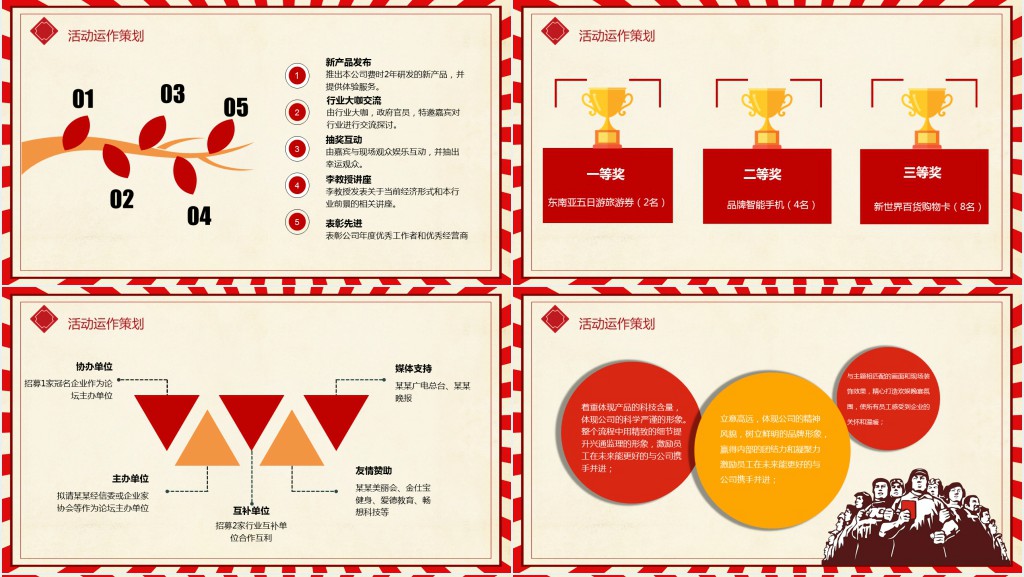 公司工会劳动节活动方案PPT模板 公司工会劳动节活动方案PPT模板