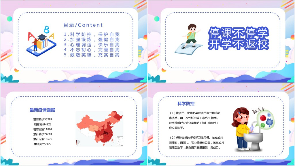 停课不停学动员班会PPT课件 停课不停学动员班会PPT课件