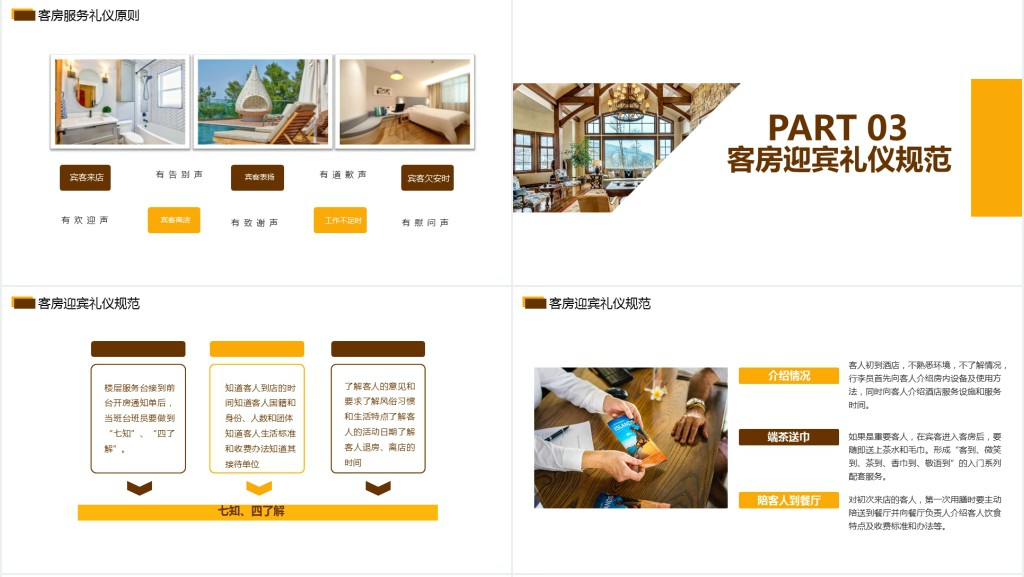 酒店客房部服务礼仪培训PPT课件 酒店客房部服务礼仪培训PPT课件