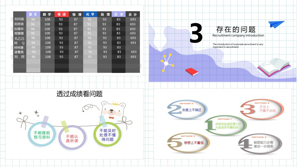卡通风高三冲刺阶段家长会PPT模板 卡通风高三冲刺阶段家长会PPT模板