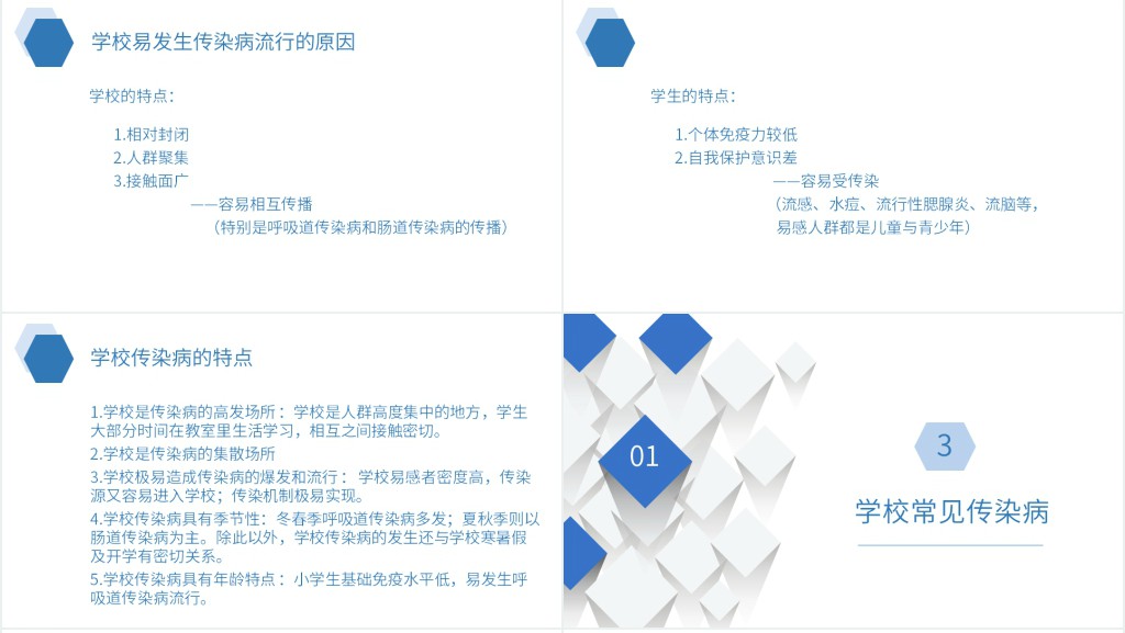 学校常见传染病防控PPT