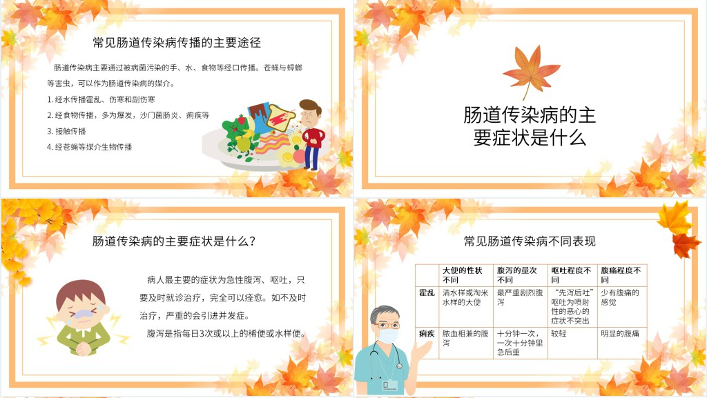 秋冬季常见传染病预防教育PPT 秋冬季常见传染病预防教育PPT