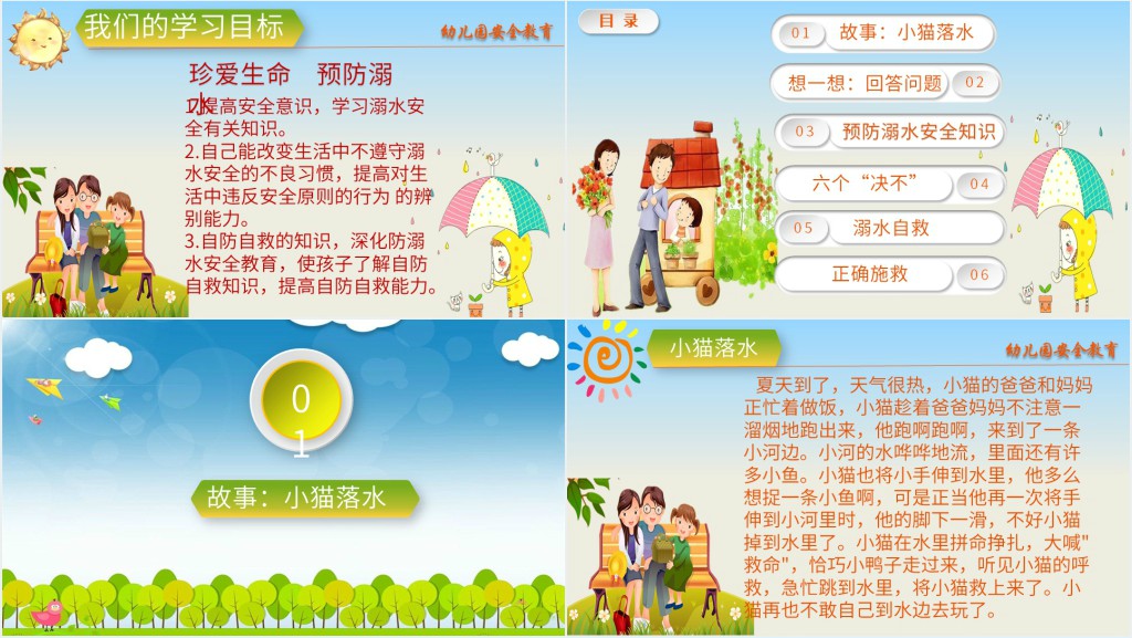幼儿园防溺水安全教育PPT课件 幼儿园防溺水安全教育PPT课件