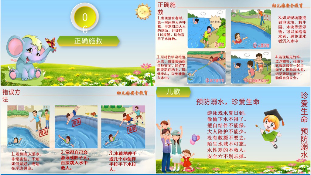 幼儿园防溺水安全教育PPT课件 幼儿园防溺水安全教育PPT课件