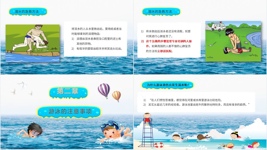 小学防溺水专题教育课PPT 小学防溺水专题教育课PPT