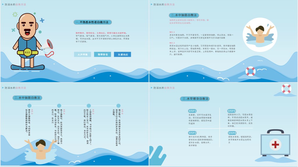 预防溺水守护安全小学PPT 预防溺水守护安全小学PPT
