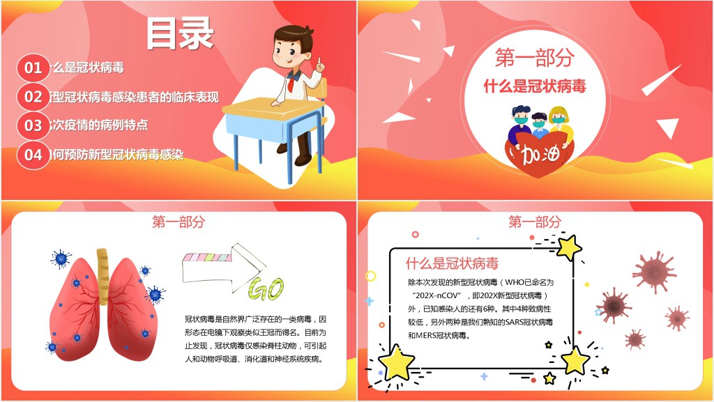 小学预防新型肺炎主题班会PPT课件 小学预防新型肺炎主题班会PPT课件