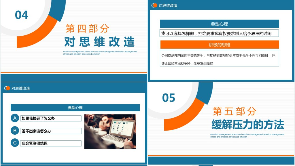 职场压力与情绪管理培训课程PPT课件 职场压力与情绪管理培训课程PPT课件