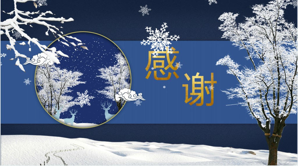 大雪节气养生习俗PPT模板 大雪节气养生习俗PPT模板