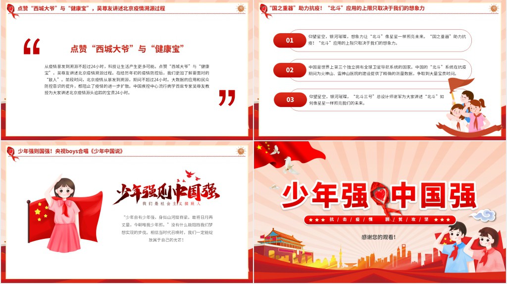 小学少年强则中国强班会课PPT课件 小学少年强则中国强班会课PPT课件